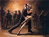 Fabian Perez - Tango painting